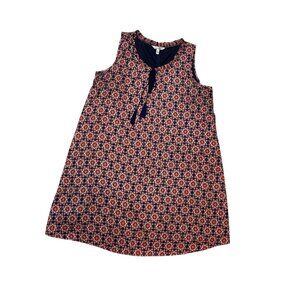 Sleeveless Floral A-Line Dress Lined 1X By Speechless Red & Blue Pattern 1910